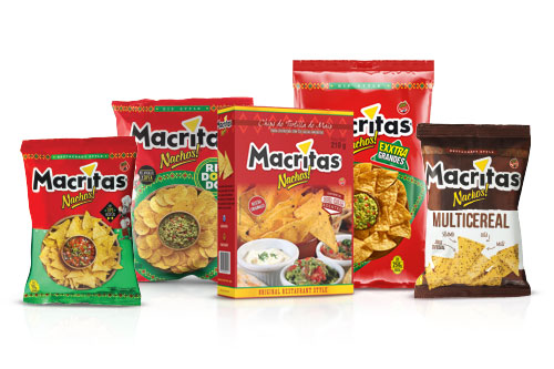 Nachos Macritas Snacks de Maiz