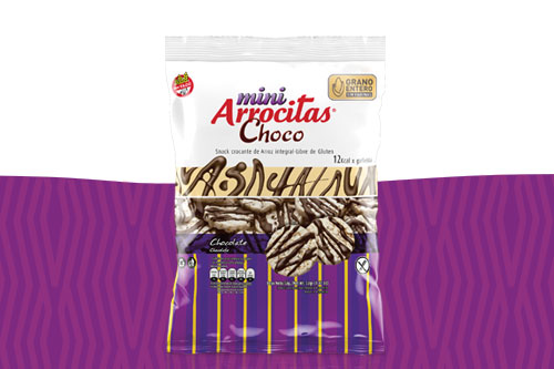 MiniArrocitas Choco Chocolate Galletas de Arroz
